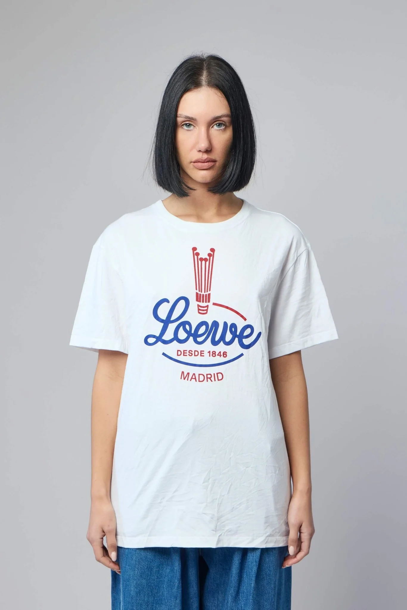 T-shirt in Cotton Blend - Image 2