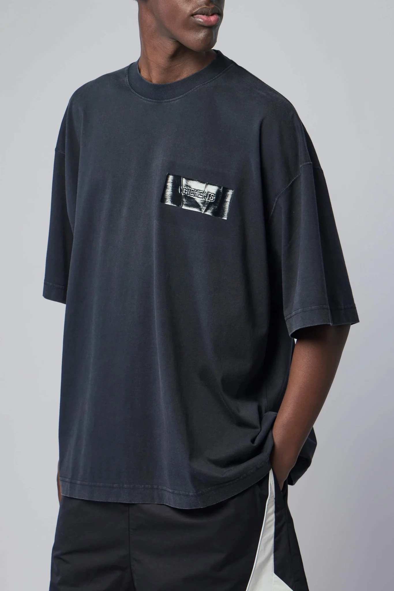 Taped Logo T-shirt - Image 3