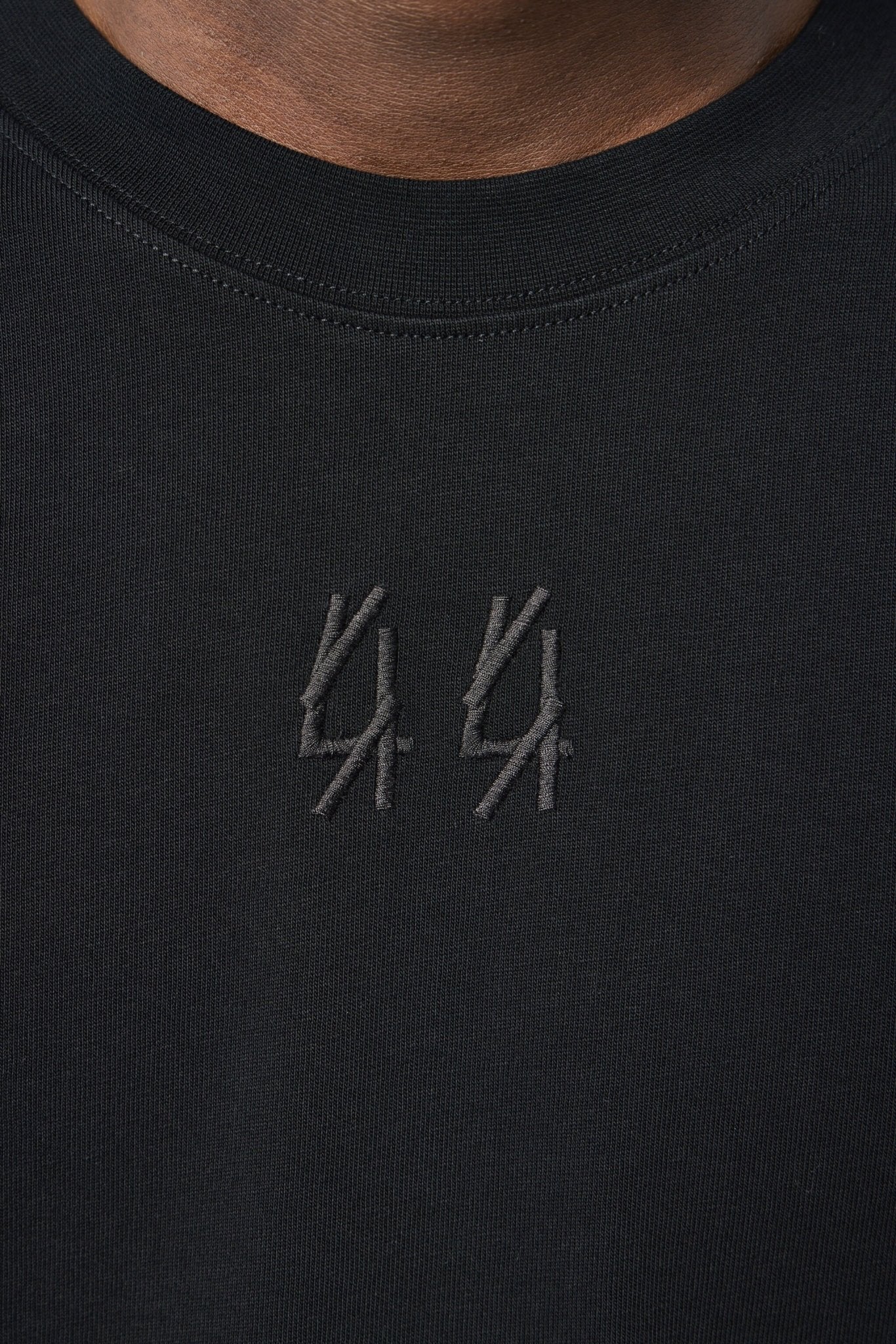 Tee Jersey Black + Dmth Antracite - Image 3