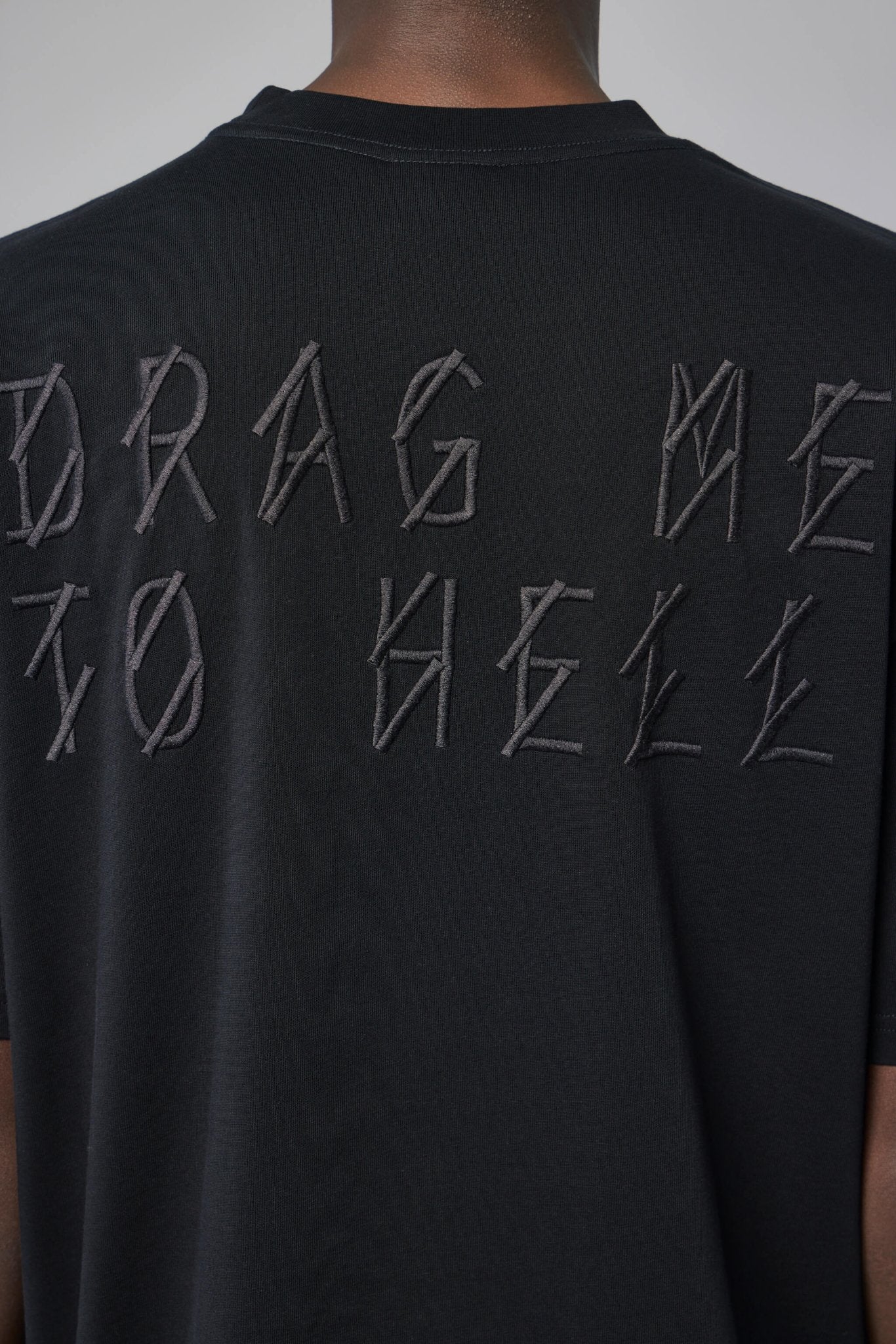 Tee Jersey Black + Dmth Antracite - Image 5