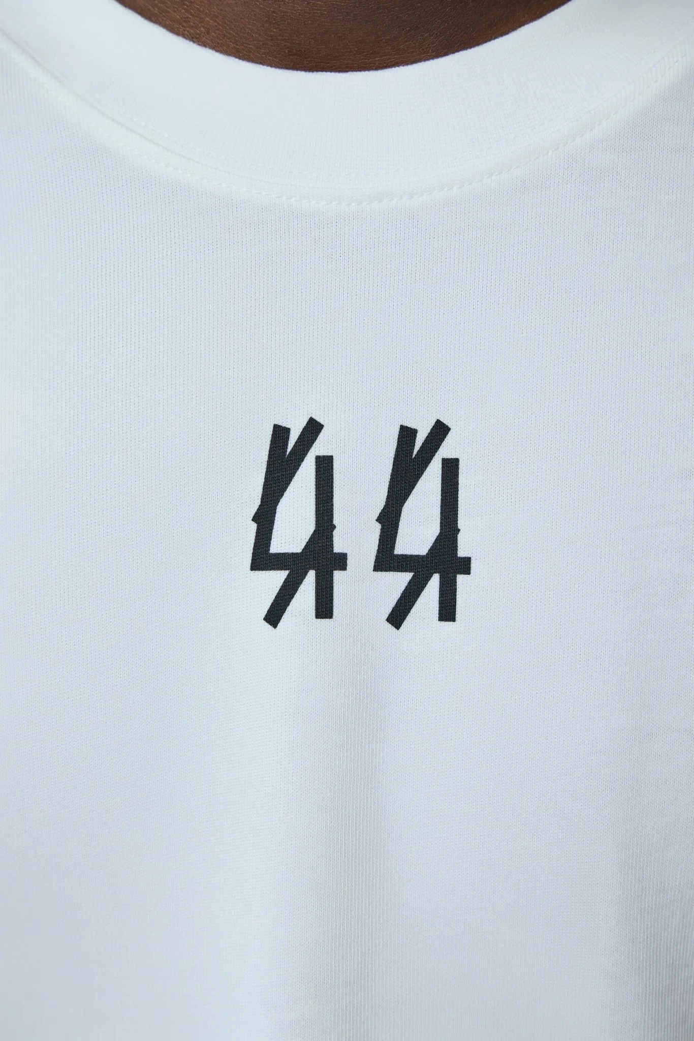 Tee Jersey Optical White + 44 Black - Image 3