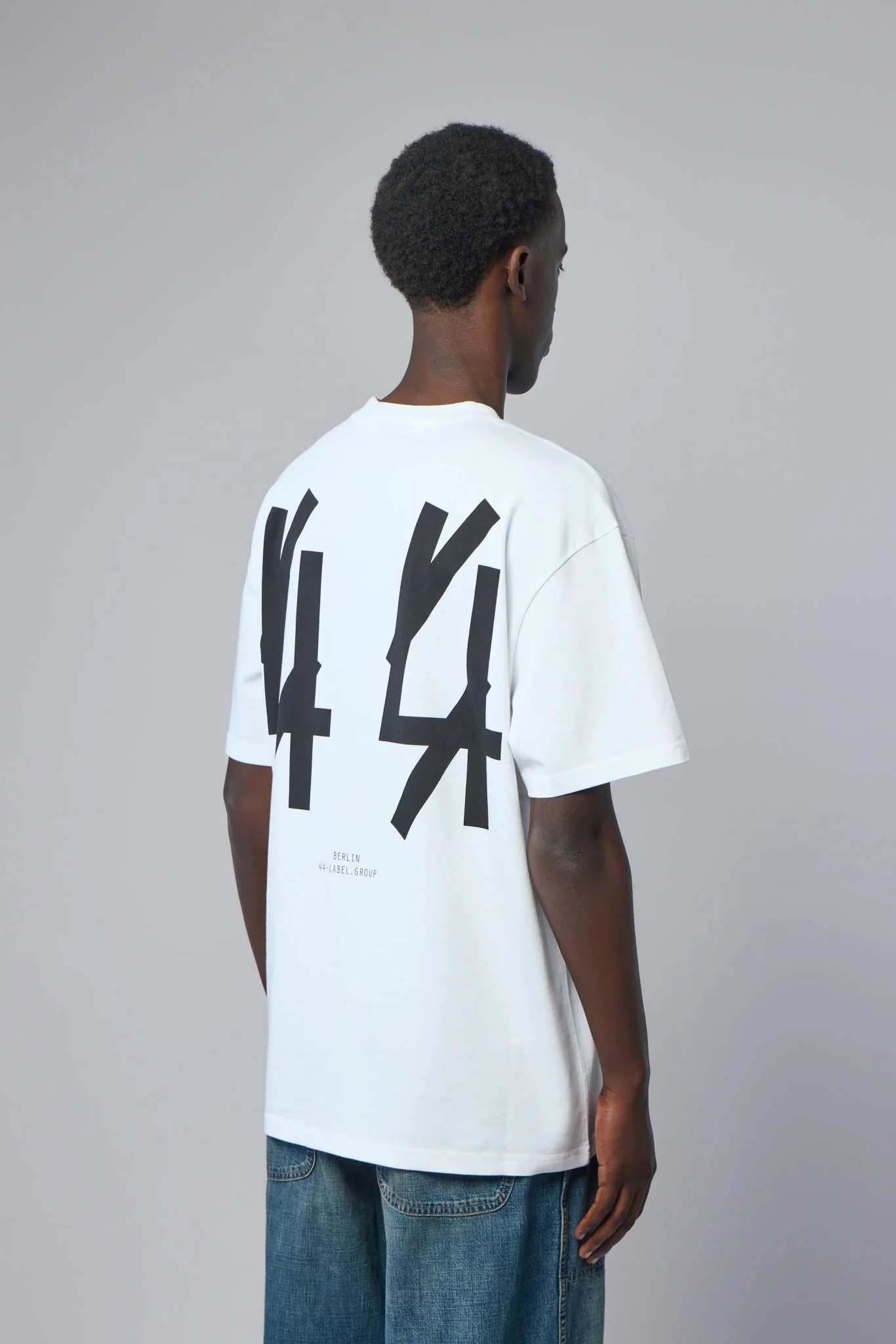 Tee Jersey Optical White + 44 Black - Image 4