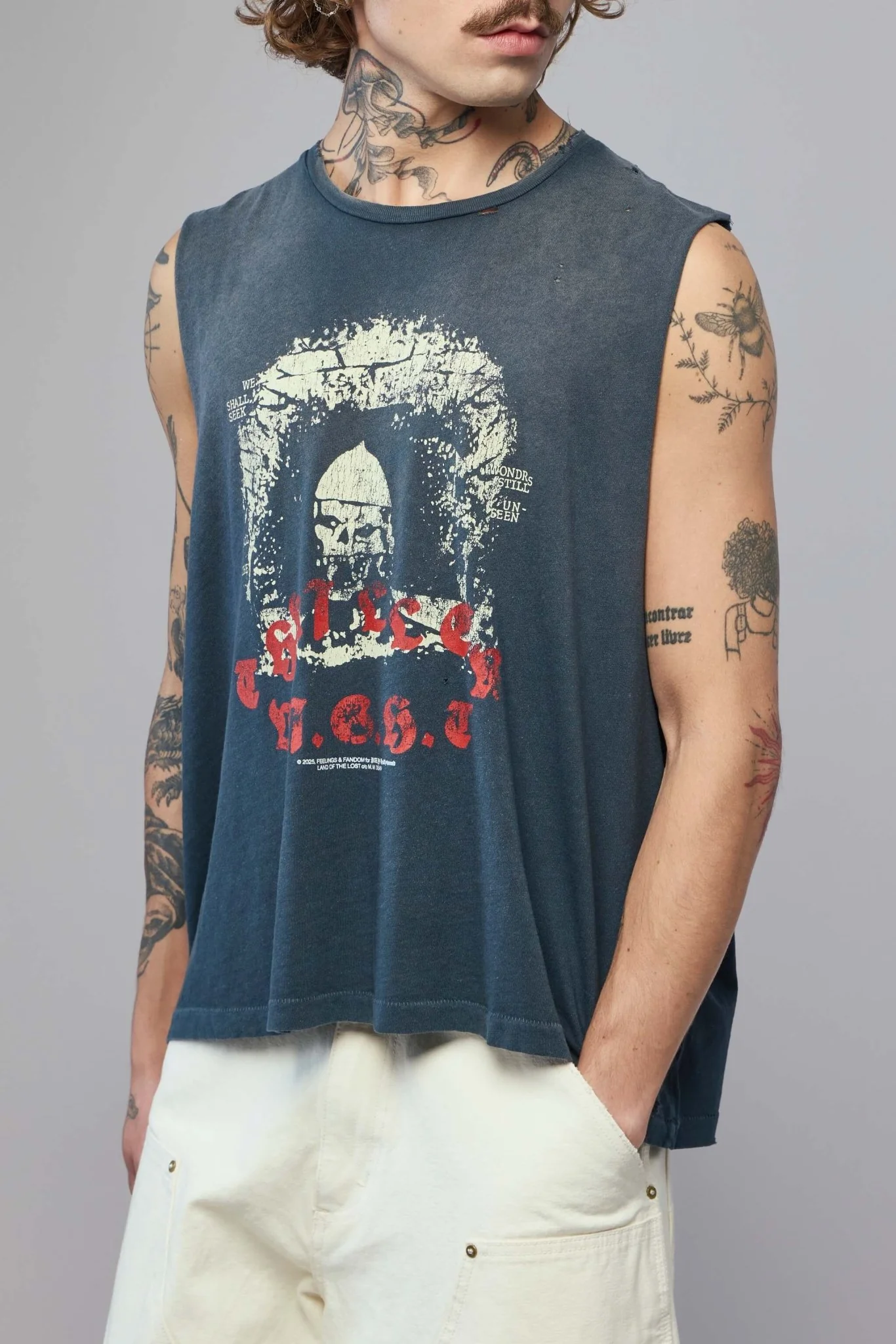 Thriller Night Cut Off Tee - Image 3