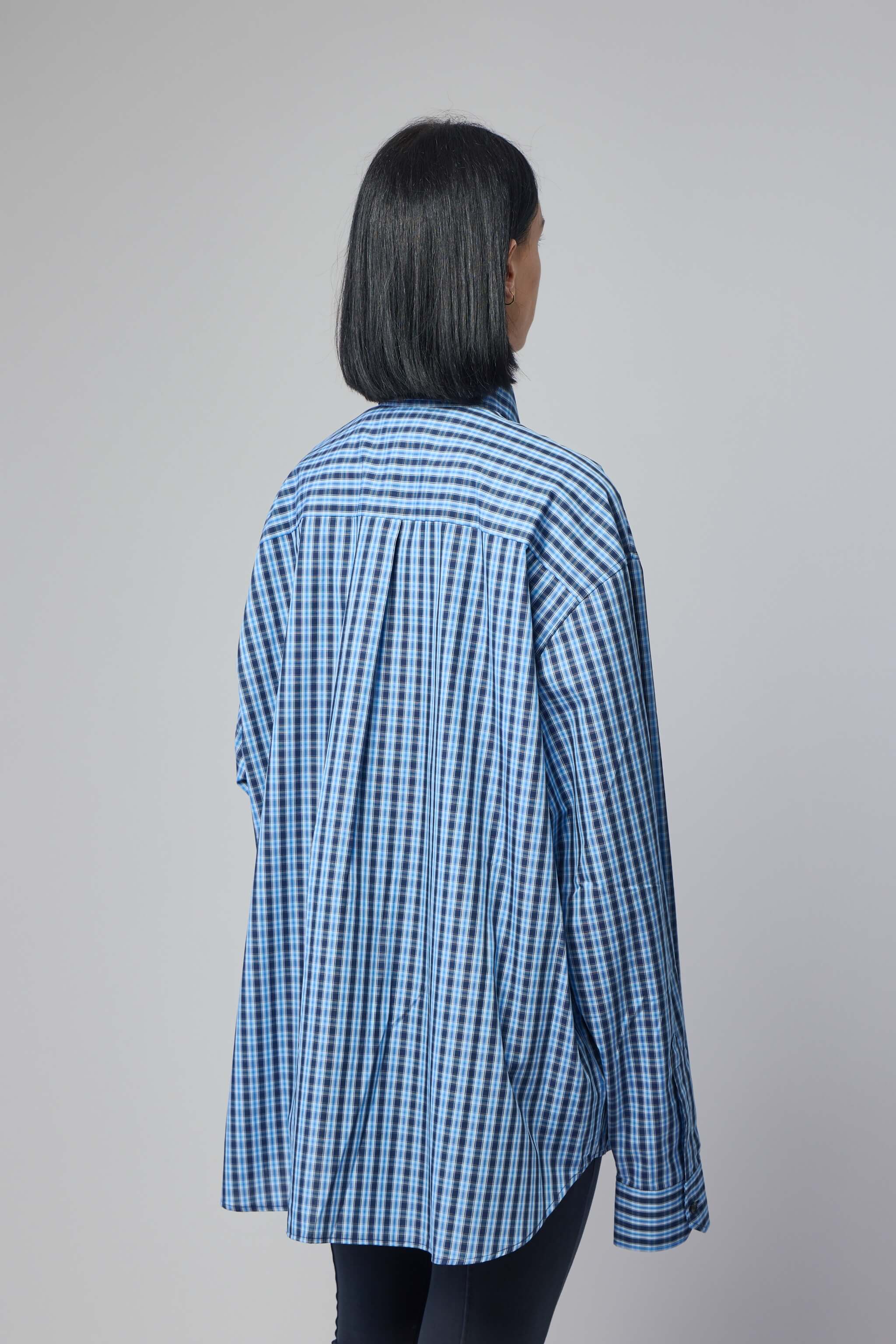 Checked Button-fastening Shirt - Image 13
