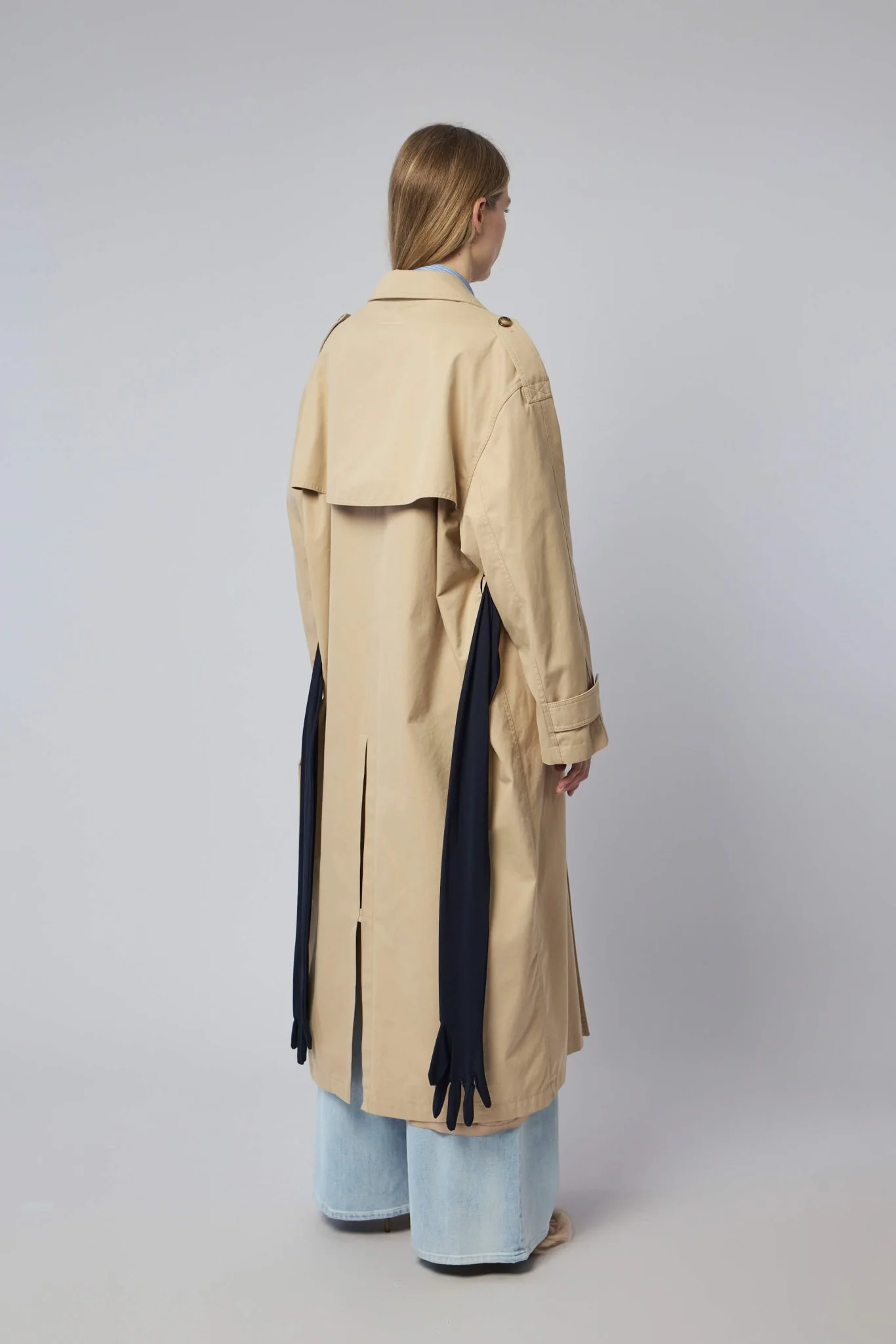 Glove Belted Trench Coat - Image 5