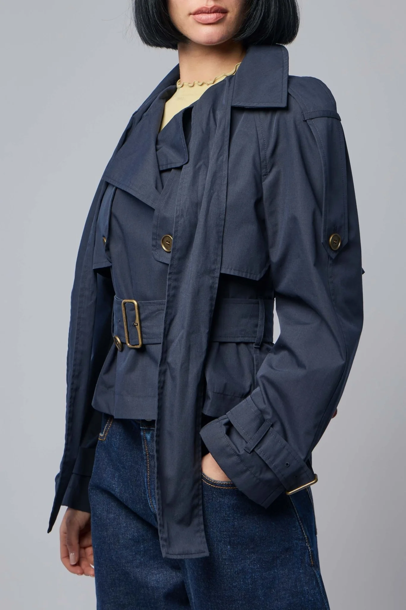 Short Trerose Trench Coat - Image 3