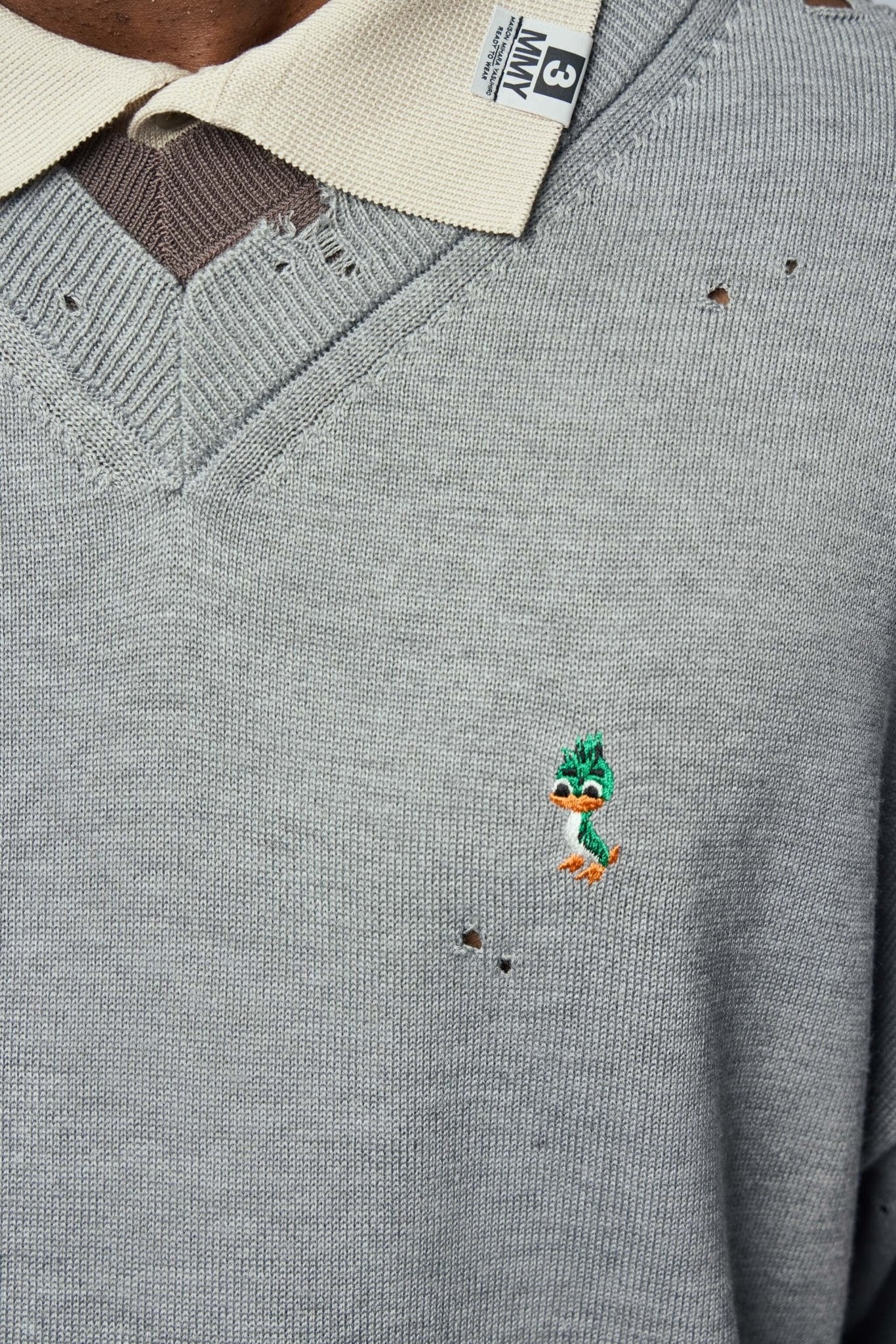 Triple Layered Knit Pullover - Image 4
