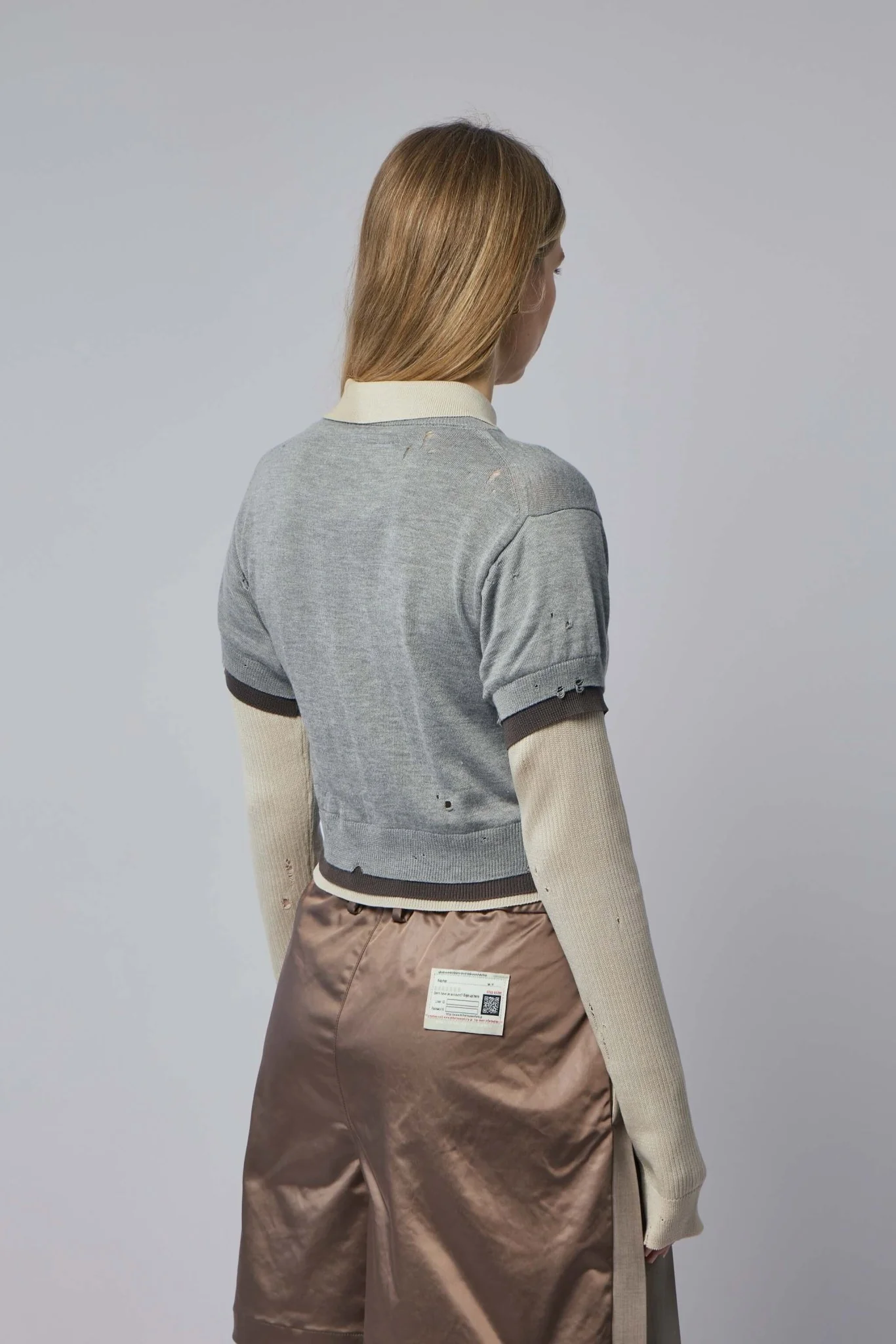 Triple Layered Knit Pullover - Image 5