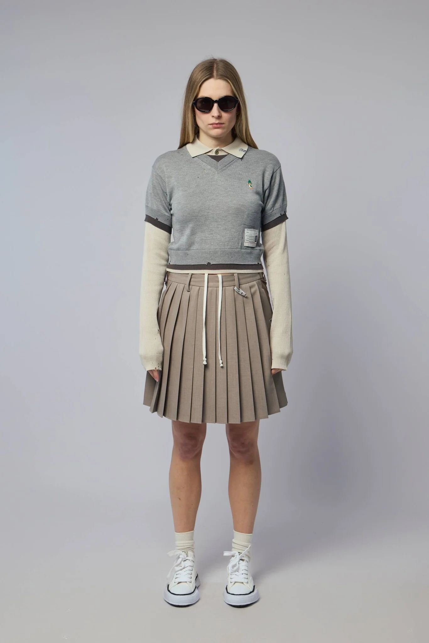 Triple Layered Knit Pullover - Image 6