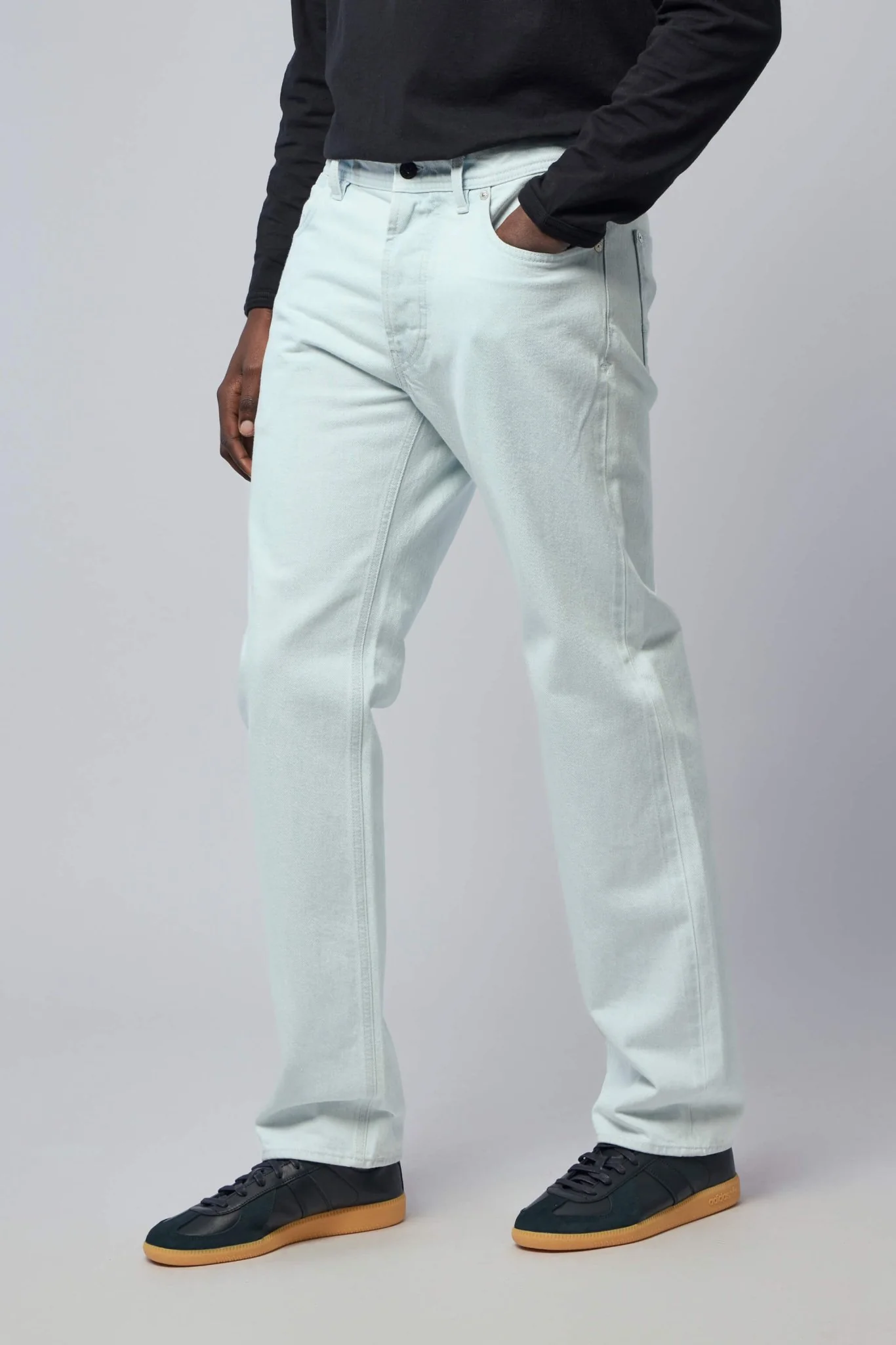 Loose Fit Five Pocket Jeans - Image 3