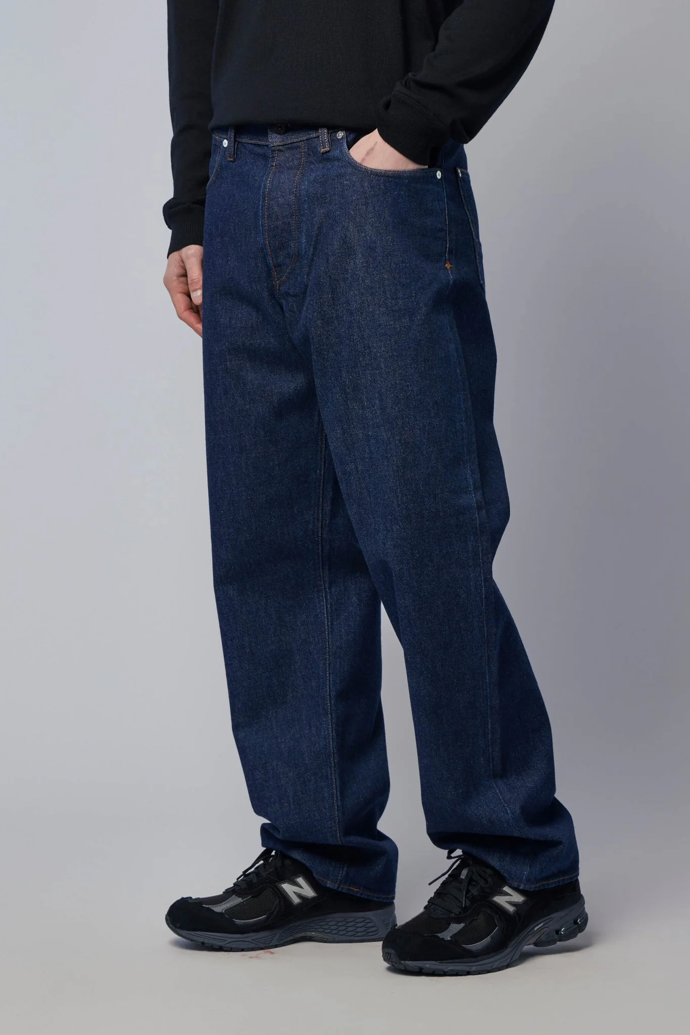Loose Fit Five-pocket Jeans - Image 3