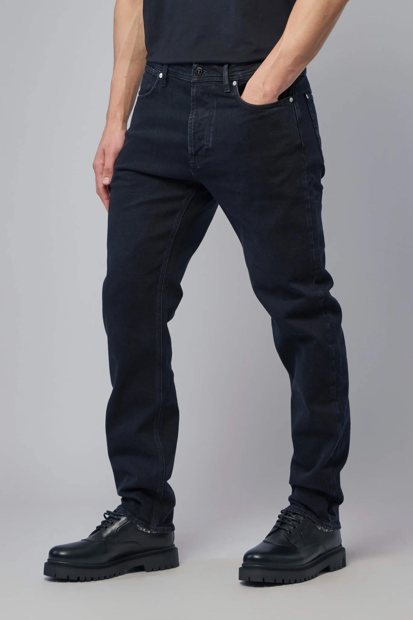 Slim Fit Five Pocket Jeans - Image 3