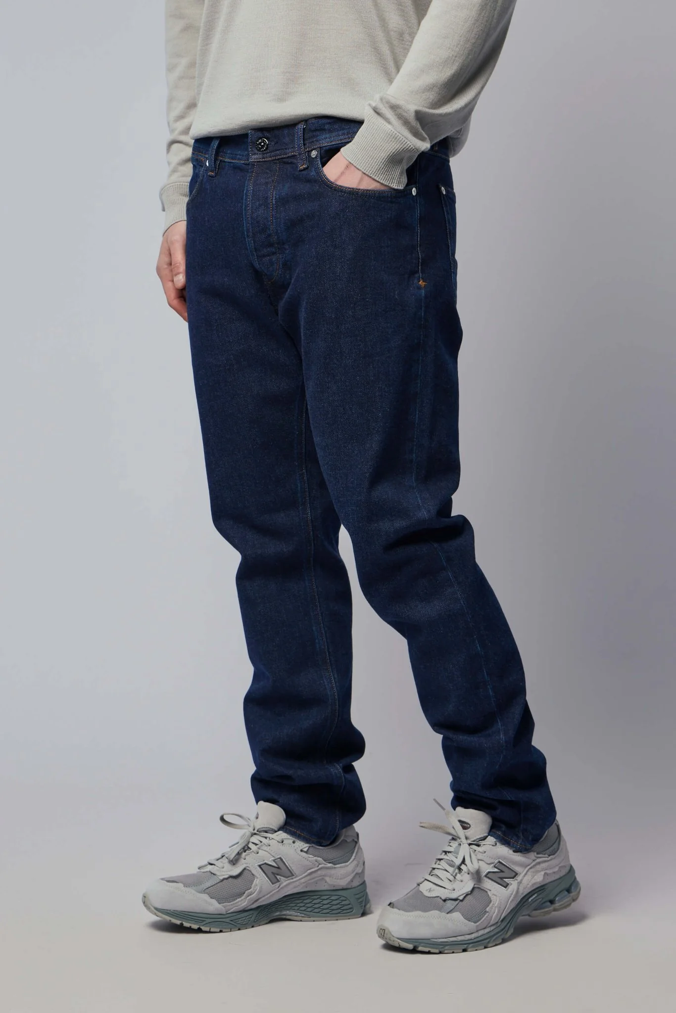 Slim Fit Five Pocket Jeans - Image 3