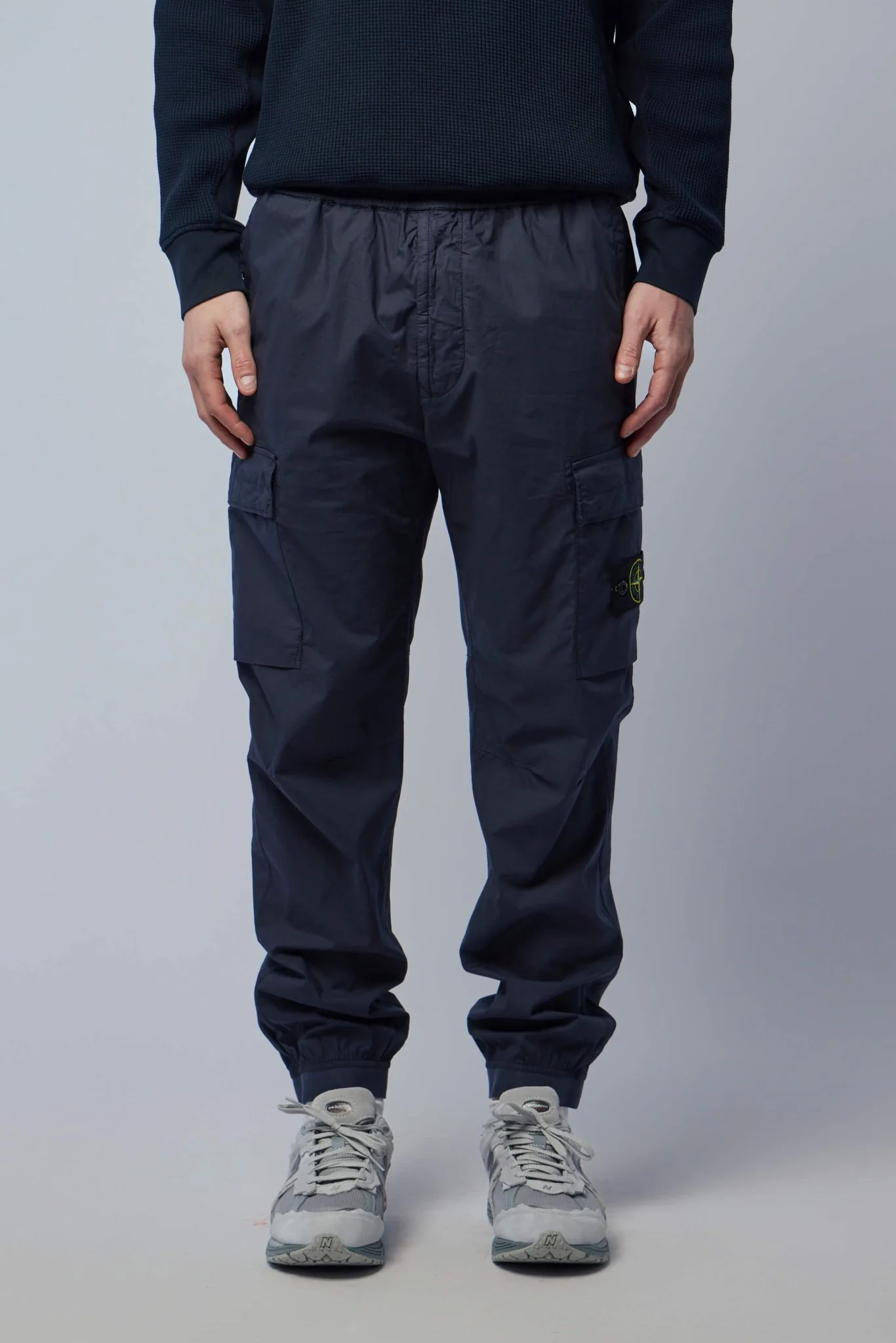 Stretch Cotton Tela Paracadute Cargo Trousers - Image 2