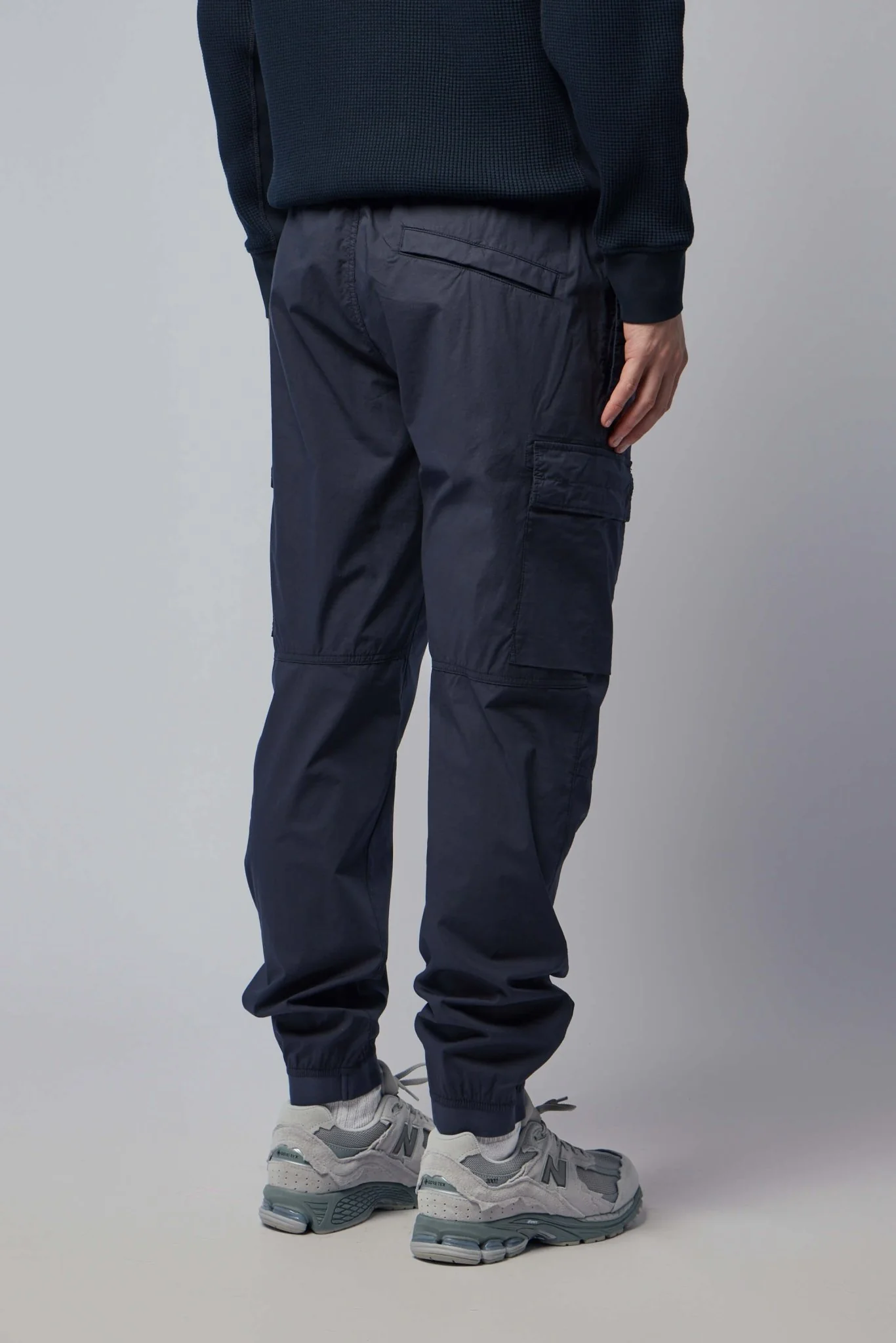 Stretch Cotton Tela Paracadute Cargo Trousers - Image 5