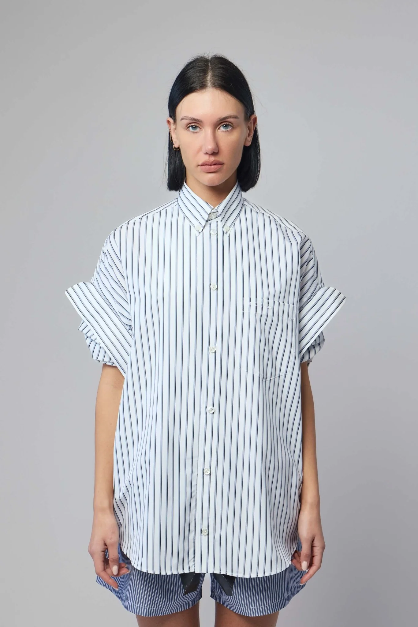 Tucked Sleeve Shirt - Image 2