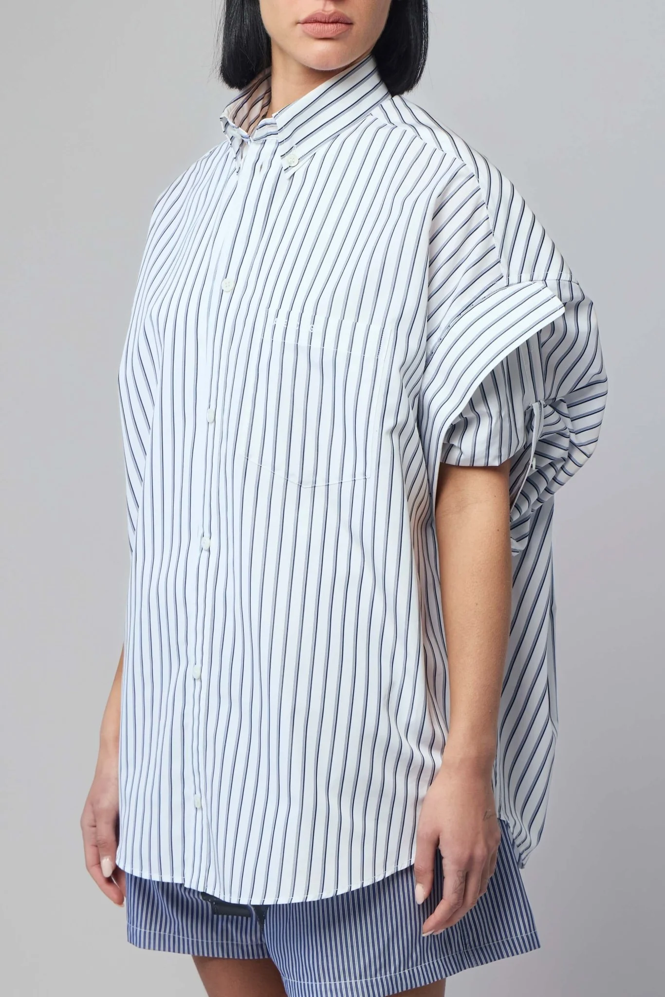 Tucked Sleeve Shirt - Image 3