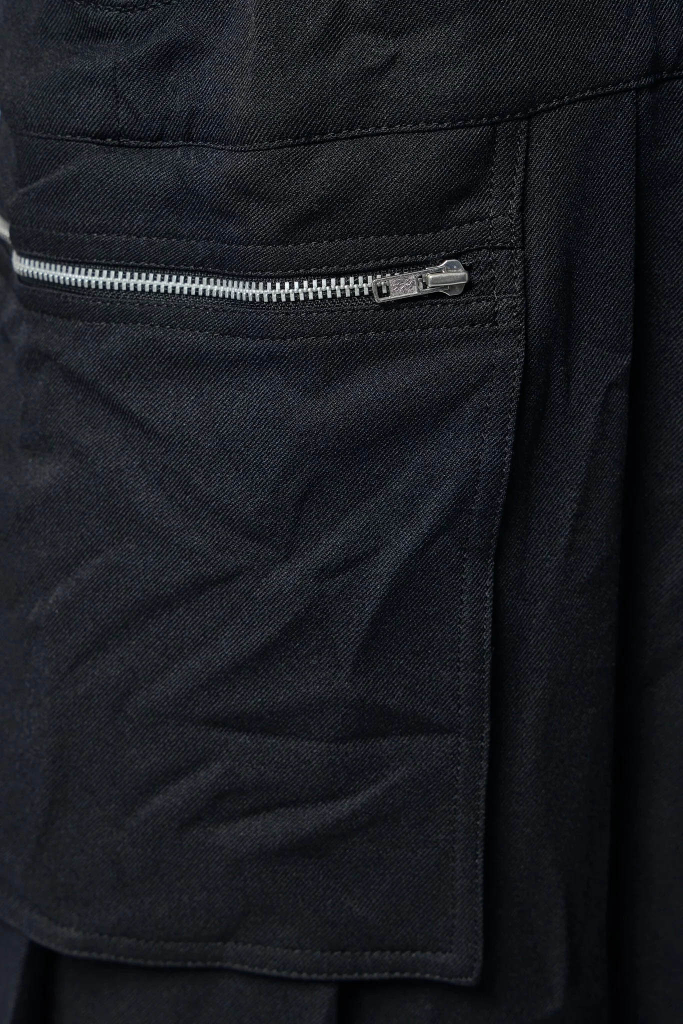 Asymmetric Pocket Skirt - Image 6