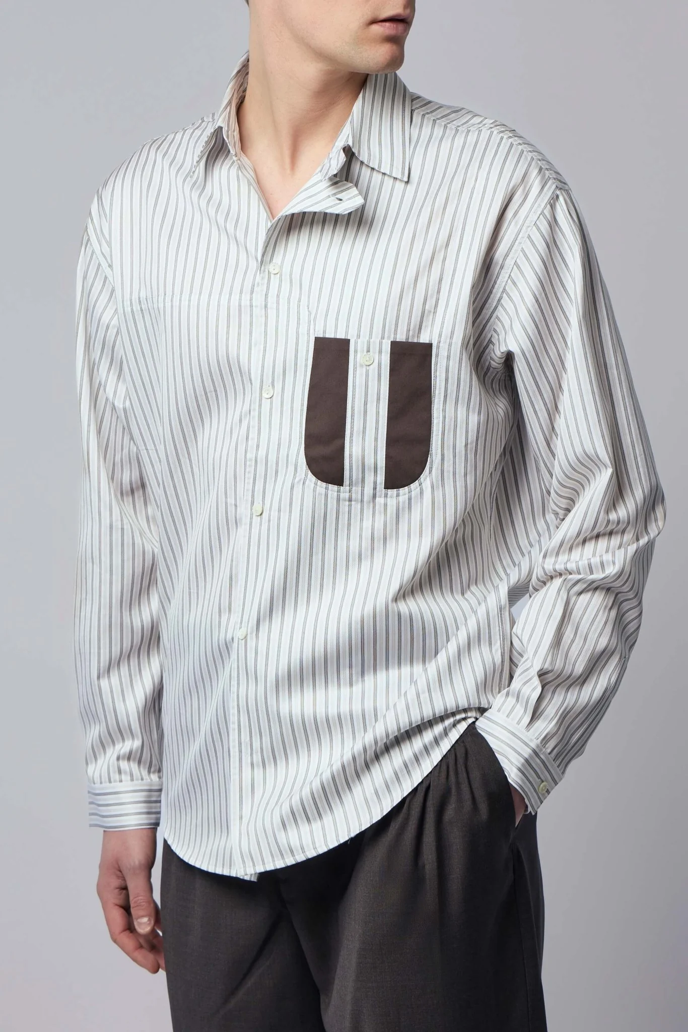 Veca Panelled Shirt - Image 5
