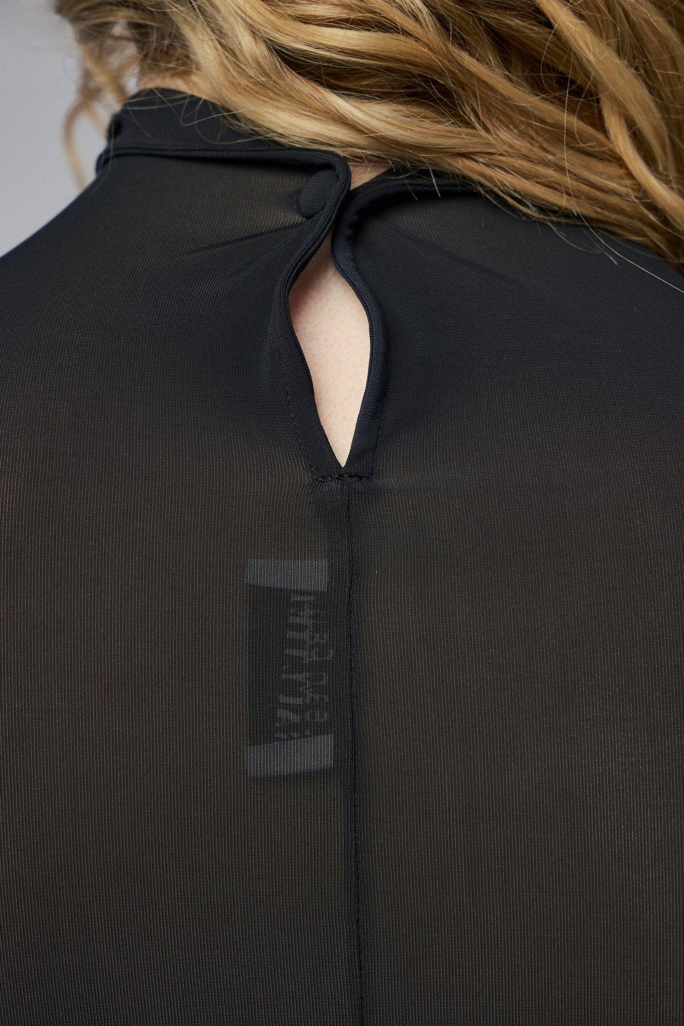 Garter Long Sleeve High Neck Top - Image 5