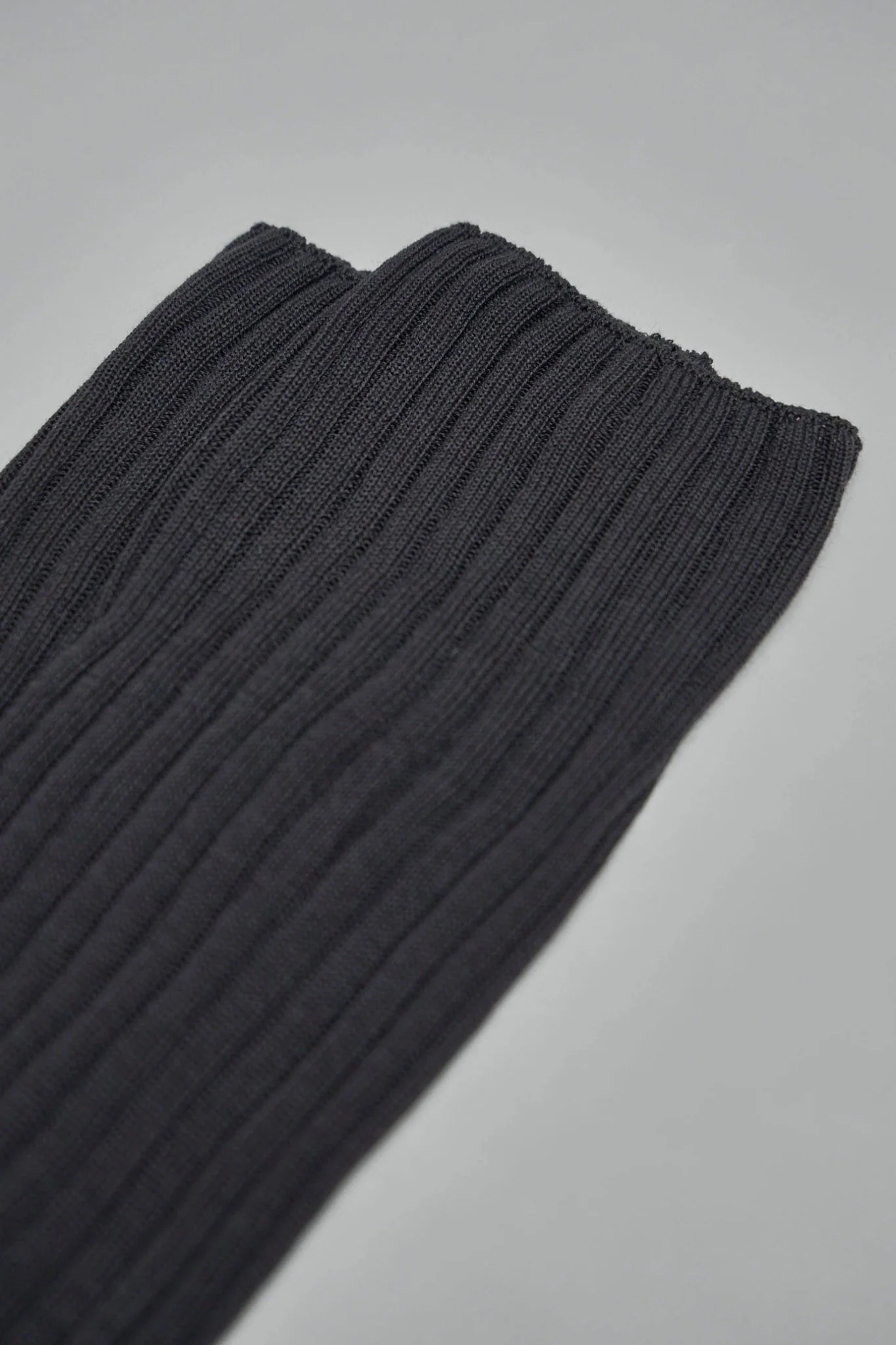 Coloured Ribbed Long Socks Knit - Image 3