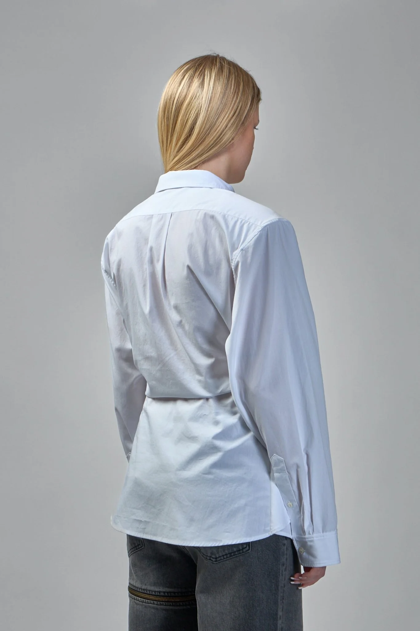 Waisted Classic Oversized Shirt - Image 3