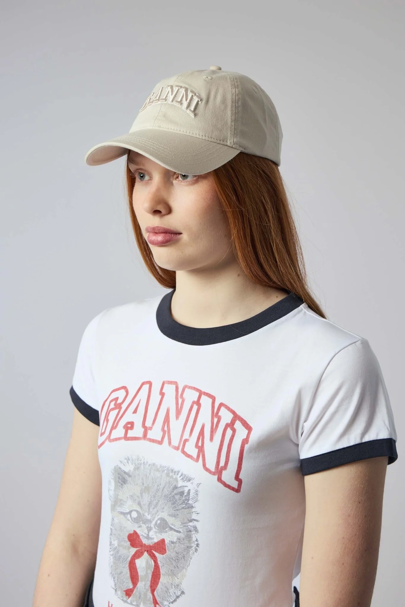 Washed Cotton Canvas Embroidered Cap - Image 2