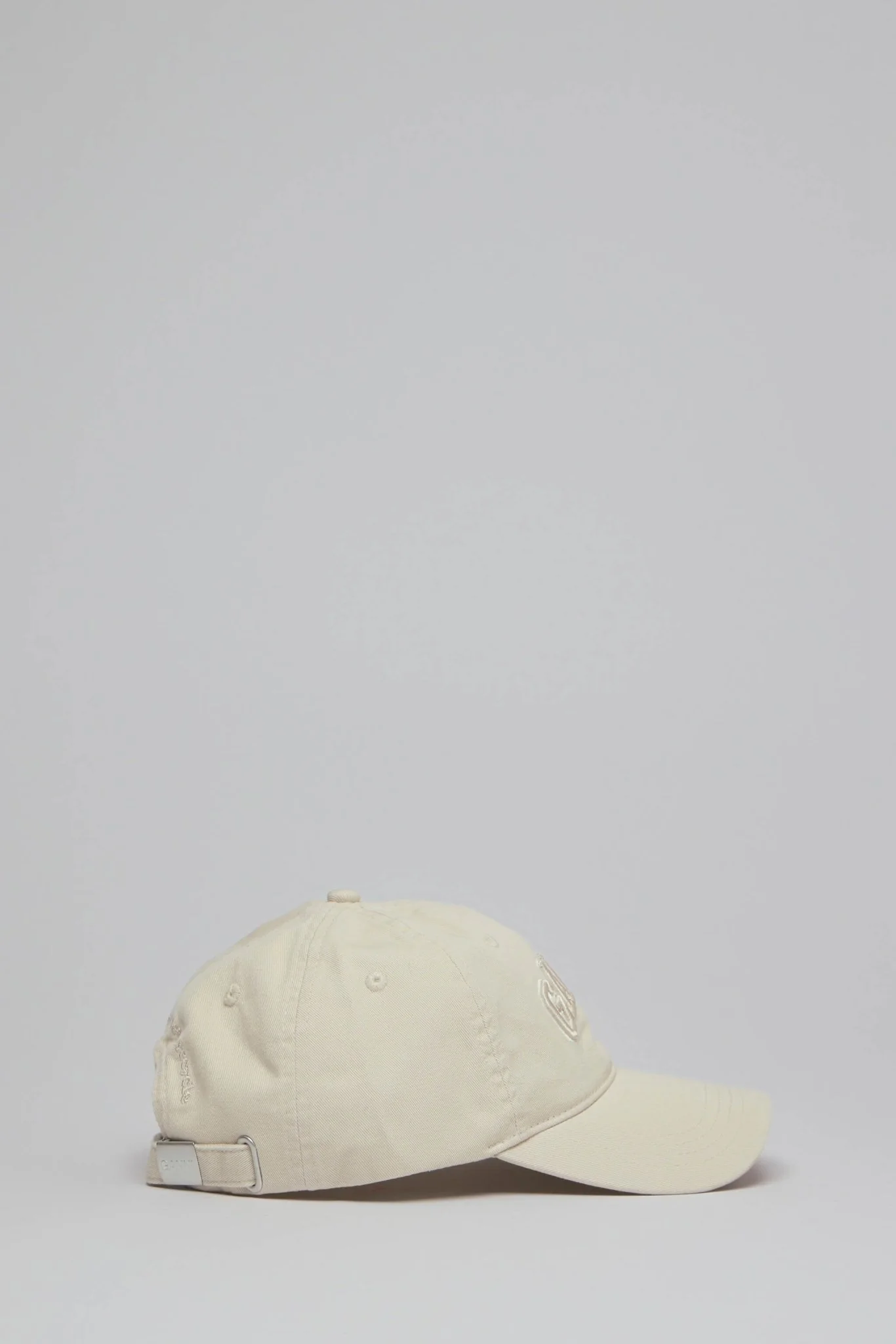 Washed Cotton Canvas Embroidered Cap - Image 3