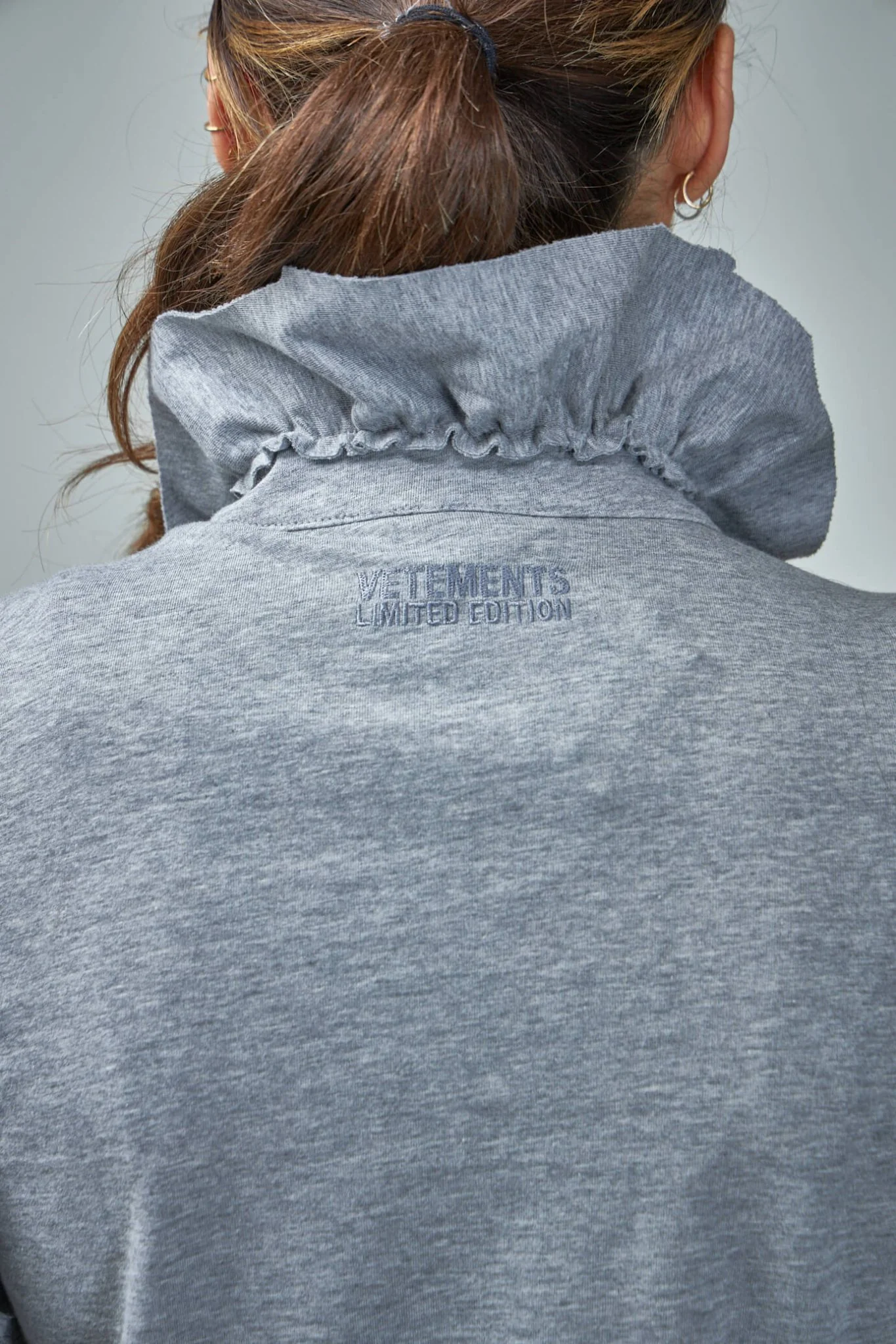 Deconstructed Jersey Blouse - Image 4