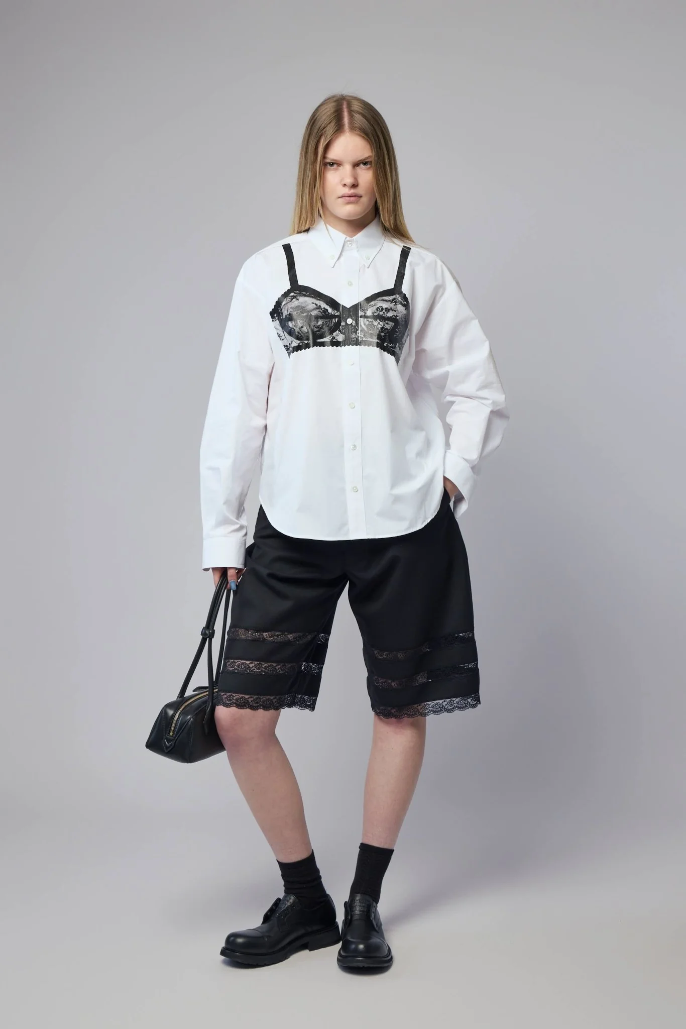 Trompe L'oeil Button Down Shirt Woven - Image 6