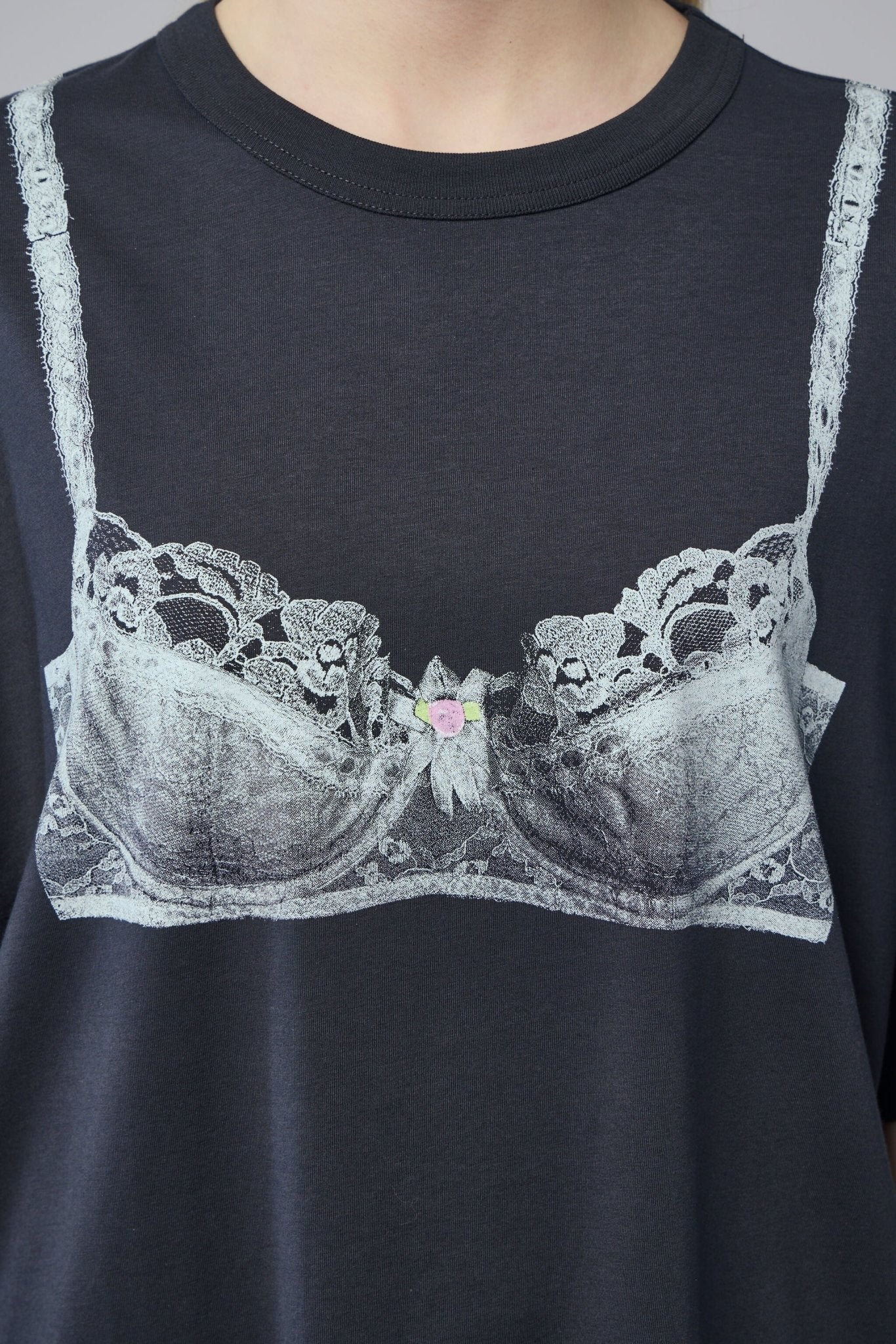 Women Trompe L'oeil Tall Tee Knit - Image 4