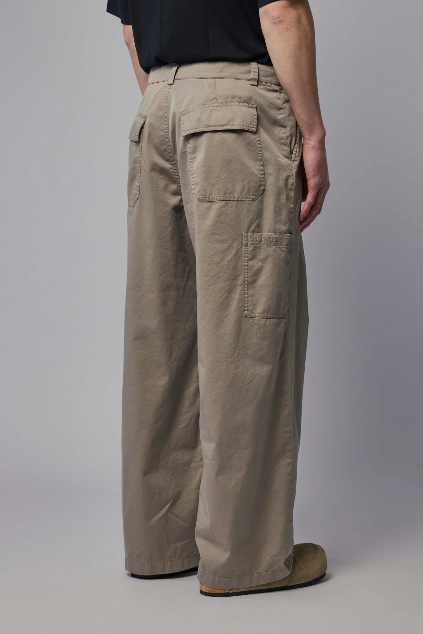 Workwear Pants New Beige - Image 5
