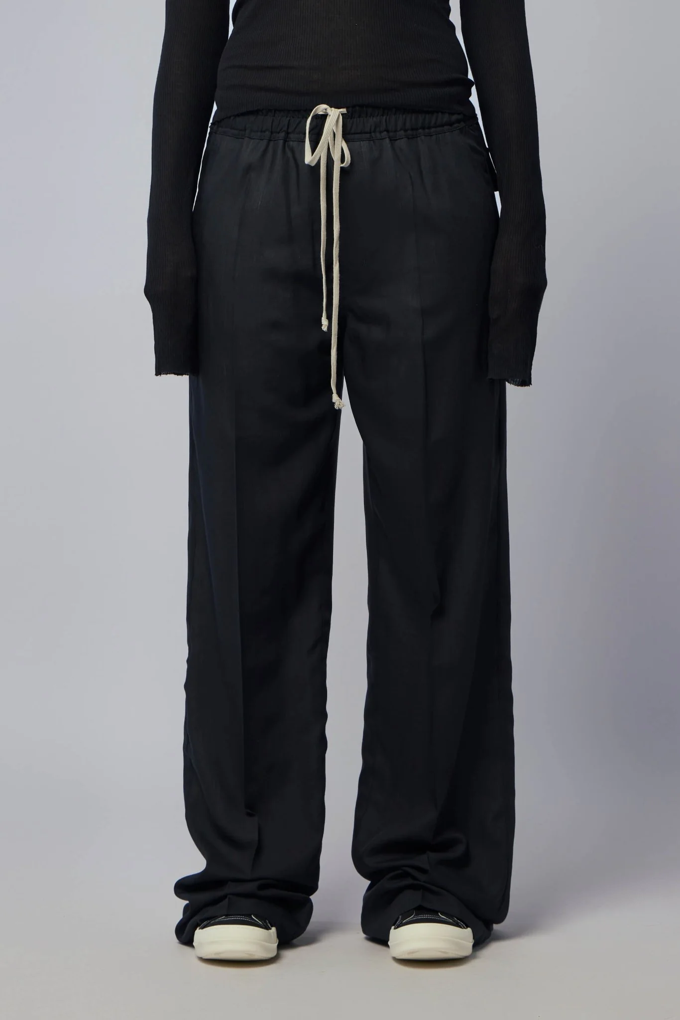 Woven Pants - Dietrich Drawstring Black - Image 2
