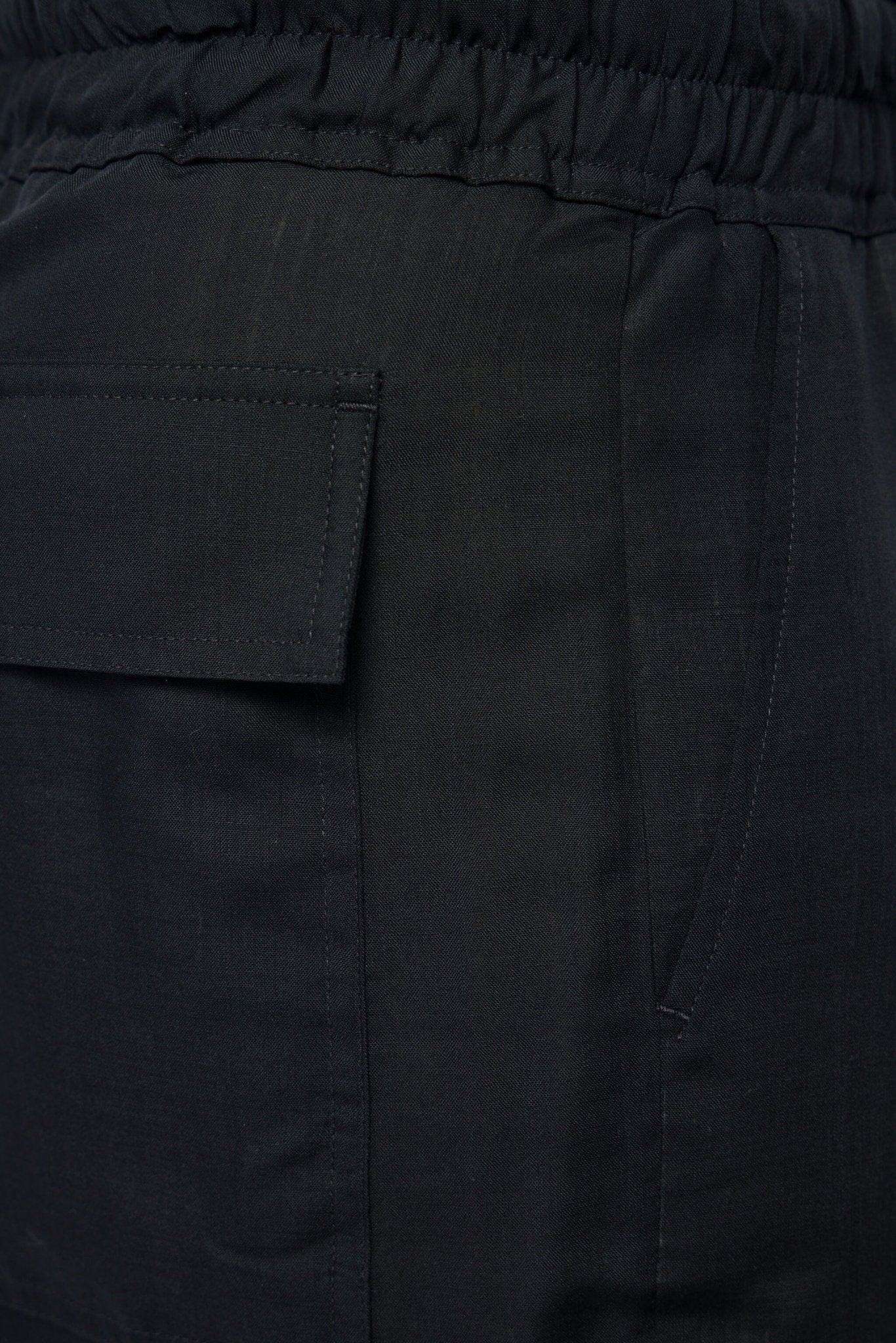 Woven Pants - Dietrich Drawstring Black - Image 5