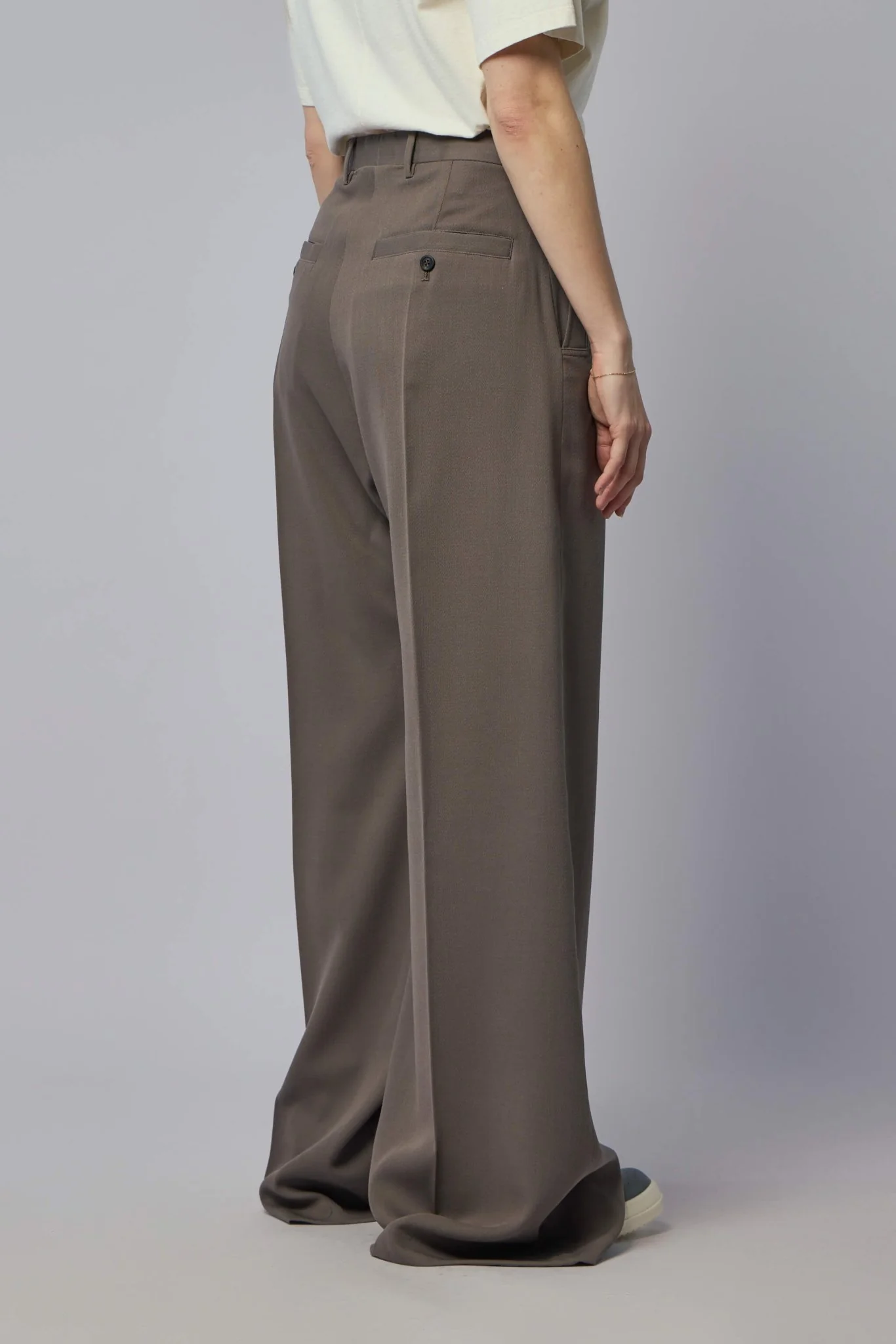 Woven Pants - Tailored Wide Belas Dust - Image 5
