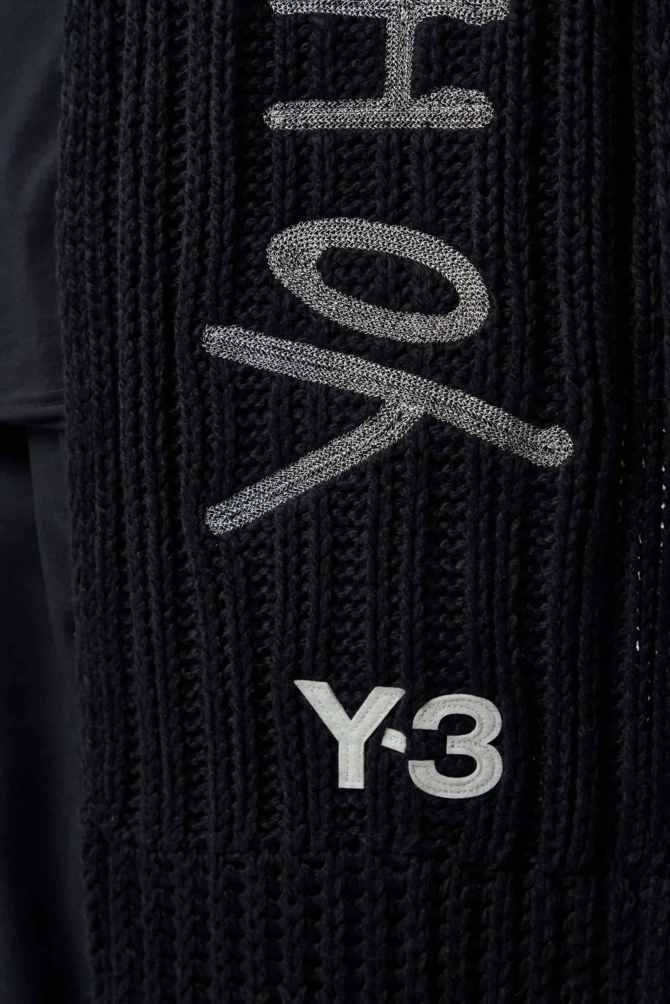 Y-3 Oversized Scarf - Image 4