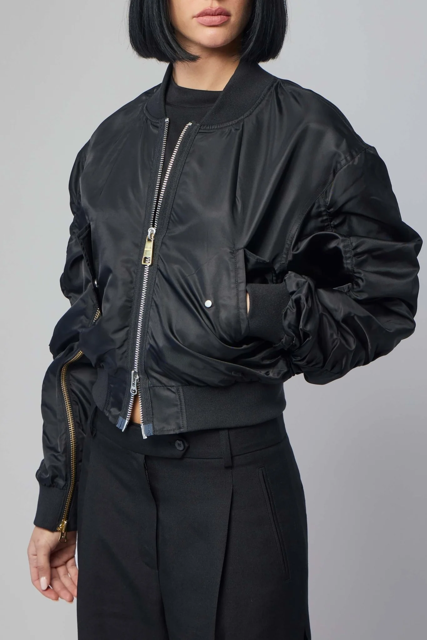 Zip Bomber Jacket - Image 3